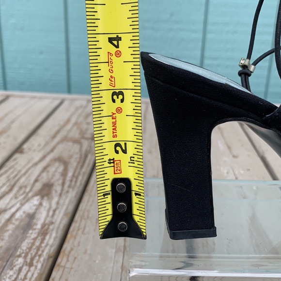 Stuart Weitzman black rhinestone sandal - Picture 15 of 15